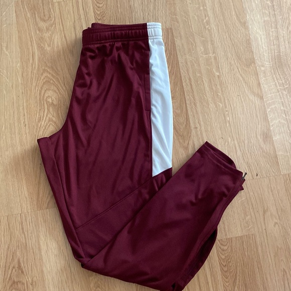 Women’s Under Armor Maroon Joggers-Large Tall - Picture 1 of 8